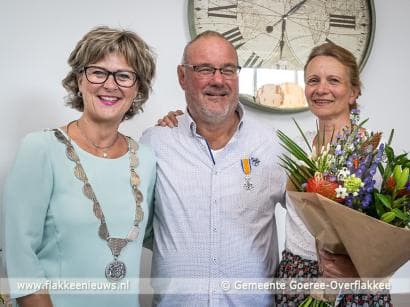 Koninklijke onderscheiding voor Gerrit Kieviet uit Middelharnis