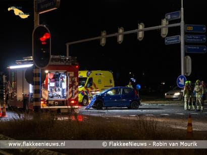 Twee zwaargewonden bij ongeval N59 Den Bommel