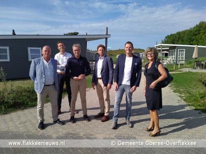 College bezoekt vakantiepark Toppershoedje in Ouddorp