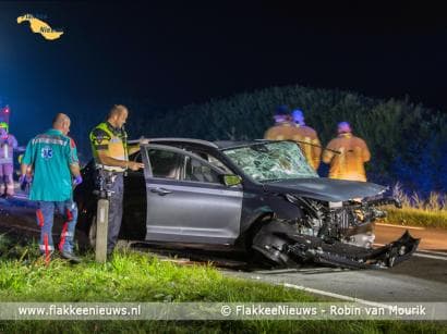 Meerdere gewonden bij ongeval Langeweg Middelharnis
