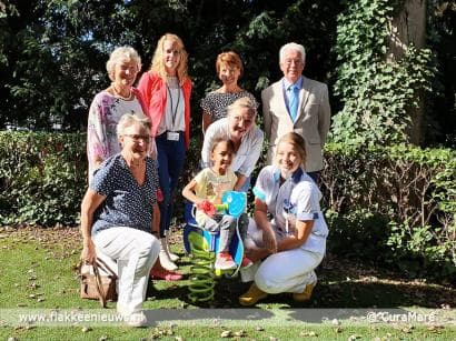 Uitbreiding speeltuin Kinderafdeling dankzij gift