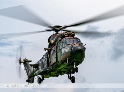 Oefening helikopters van Defensie op woensdag op 5 oktober