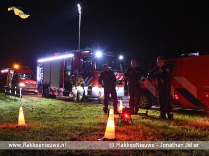 Grote zoekactie door hulpdiensten na aantreffen rugtas