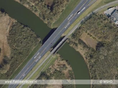 Fiets- en loopbrug Stellendam afgesloten