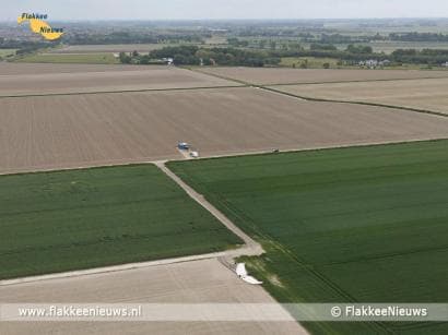 Hulpdiensten opgetrommeld voor parachute