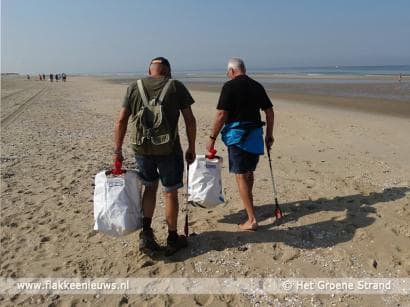 200 vrijwilligers zetten zich in voor groene stranden