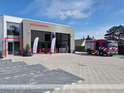 Feestelijke opening nieuwe brandweerkazerne Stellendam