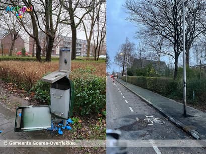 Bijna 73.000 euro schade na jaarwisseling Goeree-Overflakkee