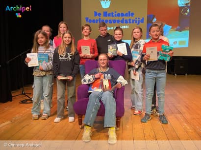 Spannende voorleeswedstrijd in Het Diekhuus