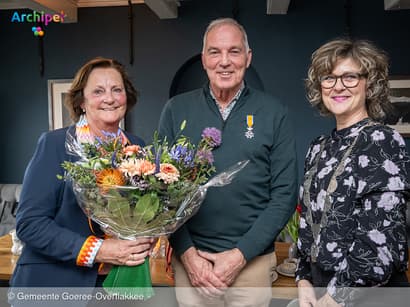Dokter Graafland uit Dirksland Koninklijk onderscheiden