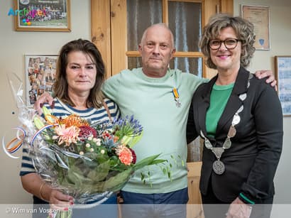 John Troost uit Middelharnis Koninklijk onderscheiden