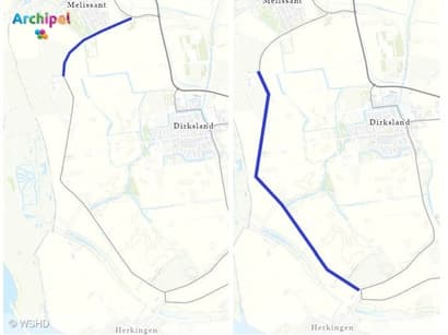 Werkzaamheden traject Melissant, belangrijke informatie voor weggebruikers