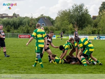 Eerste Flakkeese Rugby Club Eilanders herrezen onder Johannis Struik
