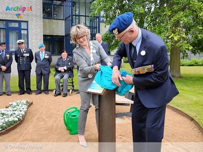 Witte Anjer Perk voor veteranen geopend
