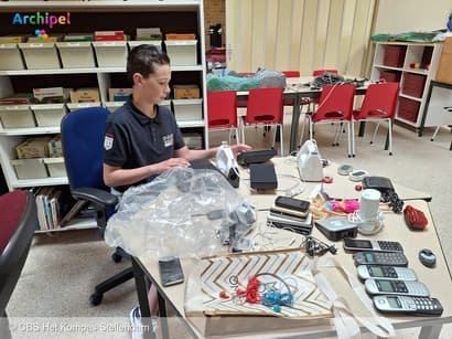 Basisscholen in felle strijd om het E-Waste kampioenschap