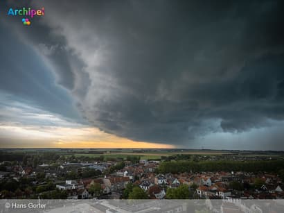 Krachtige storm zorgt voor overlast en indrukwekkende beelden