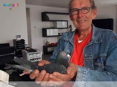 Jan Polder winnaar Grote Prijs Bert Zwanenburg vanuit Bergerac