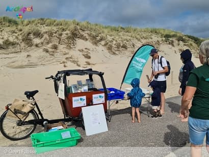 Bakfiets van Het Groene Strand blijft nog even