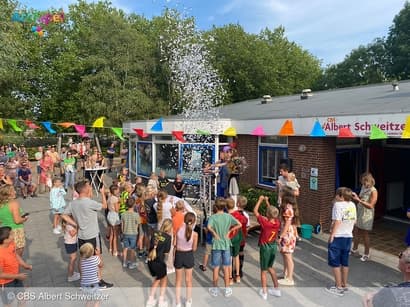 Feestelijke opening schooljaar CBS Albert Schweitzer