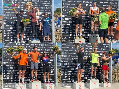 Triathlon Herkingen warm en succesvol verlopen
