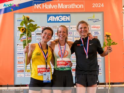 Van de Berge pakt derde plaats op NK