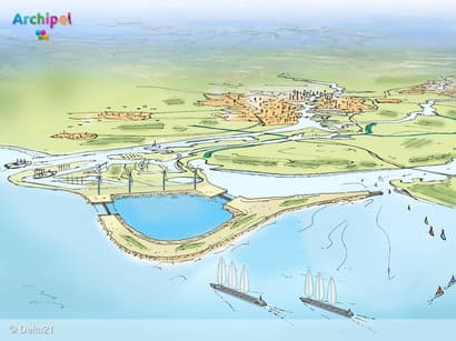 Een nieuw eiland voor de kust van Goeree-Overflakkee?