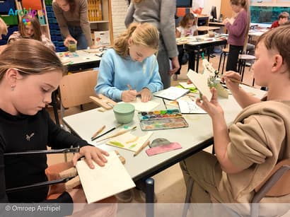 Figuurzagen als pilot op de GO Academy