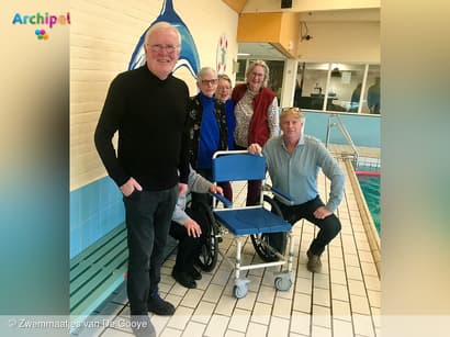 De Gooye verwelkomt nieuwe rolstoel voor waterliefhebbers