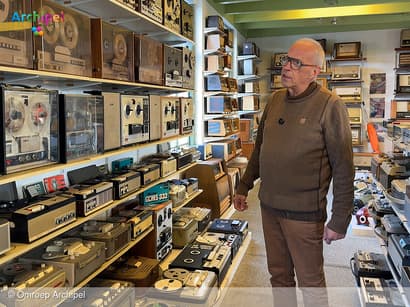 Een feest der herkenning in het radiomuseum in Oude-Tonge