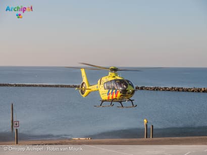 Traumahelikopter ingezet voor ongeval met fietser