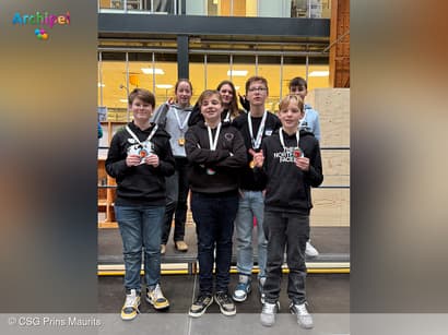 Technasiumleerlingen schitteren met zelfgebouwde robots