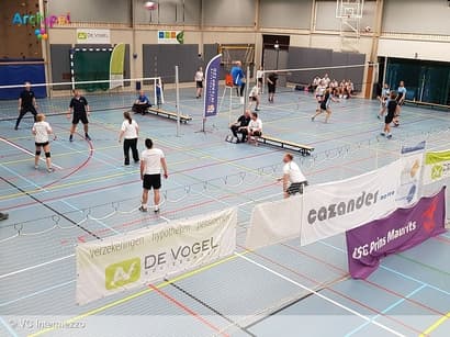 Volleybalplezier voor bedrijven in De Staver
