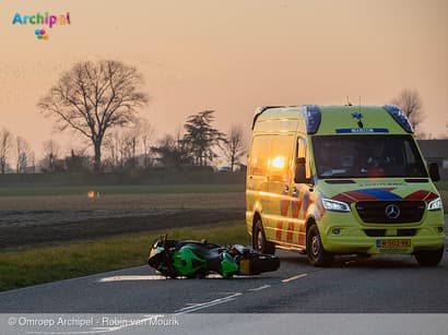 Twee ongevallen met motorrijder op zondagmiddag 9 maart