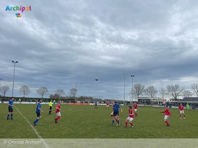Derby Den Bommel - Stellendam eindigt in gelijkspel