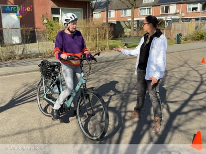 Met meer vertrouwen op de fiets dankzij VVN cursus