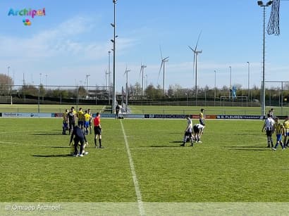 Flakkee speelt gelijk tegen NTVV in spannende derby