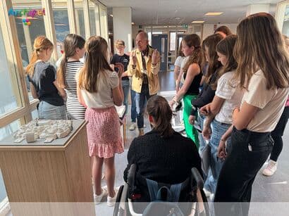 Kunstenaar Ben Zegers opent expositie 'De mens, de maat' op CSG Prins Maurits