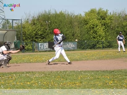 Spanning en actie bij Honkbalteam The Islanders