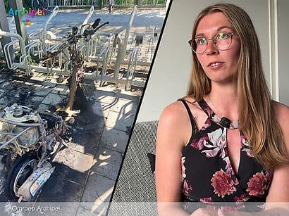 Alleenstaande moeder gedupeerd na brandstichting scooter