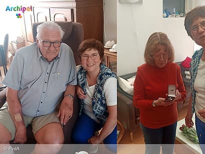 Gouden spelden voor jubilarissen PvdA Goeree-Overflakkee