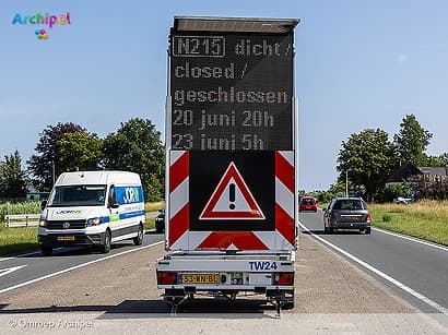 Bereikbaarheid en omleidingsroutes tijdens afsluiting N215