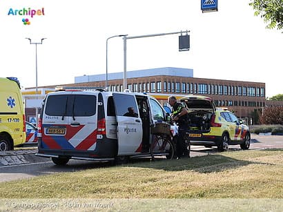 Fietser gewond bij ongeval