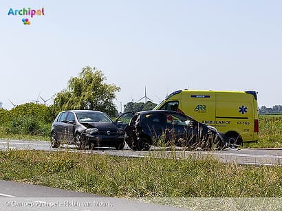 Drie voertuigen betrokken bij ongeval op N215