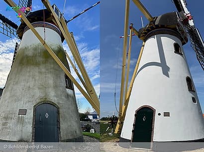 Molen de Dankbaarheid opgefrist
