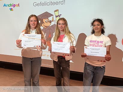 Certificaten voor Plusklas-leerlingen