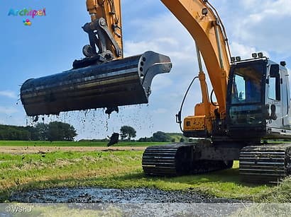 Baggerwerkzaamheden starten op Goeree-Overflakkee
