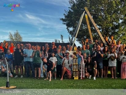 Zonnige seizoensafsluiting bij Itachi Dojo