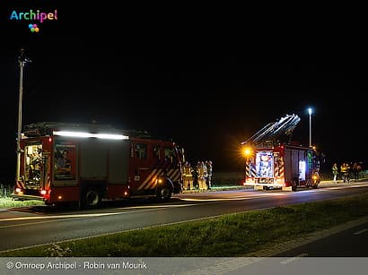 Automobilist slaat alarm na vreemde ontmoeting bij ongeval
