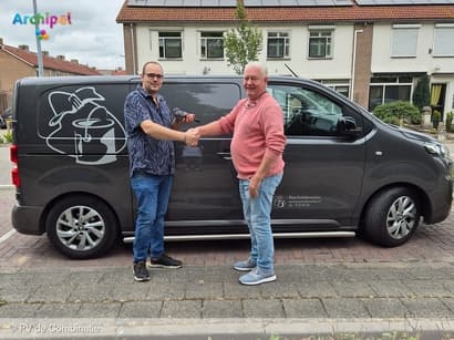 Richard van den Bos winnaar Grote Prijs vanuit Morlincourt