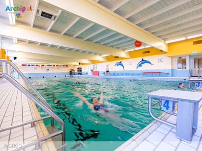 Recreatieve zwemloop in Dirksland
